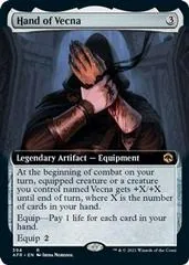 Hand of Vecna [Extended Art Foil] #394