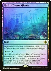 Hall of Storm Giants [Foil] #257