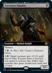 Forsworn Paladin [Extended Art Foil] #375