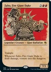 Zalto, Fire Giant Duke [Showcase Foil] #323