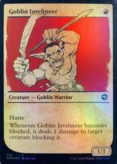 Goblin Javelineer [Showcase Foil] #318