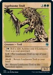 Loathsome Troll [Showcase Foil] #327