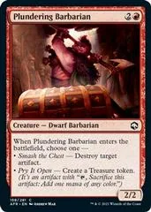Plundering Barbarian [Foil] #158