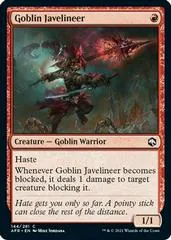 Goblin Javelineer [Foil] #144