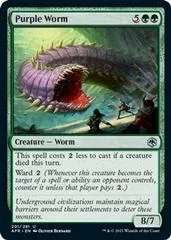Purple Worm [Foil] #201