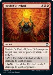 Farideh's Fireball [Foil] #142