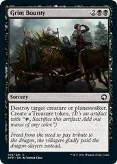 Grim Bounty [Foil] #106