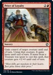 Price of Loyalty [Foil] #159