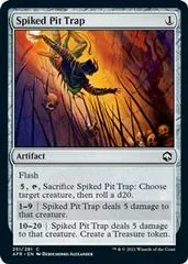 Spiked Pit Trap [Foil] #251