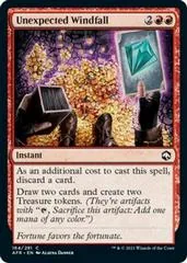 Unexpected Windfall #164