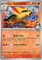 Ethan's Typhlosion [Reverse Holo] #34