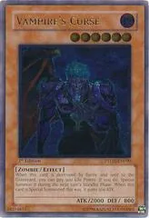 Vampire's Curse [Ultimate Rare 1st Edition] PTDN-EN090