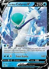 Ice Rider Calyrex V #SWSH130