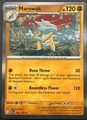 Marowak [Reverse Holo] #105