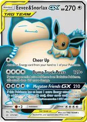 Eevee & Snorlax GX #171