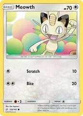 Meowth [Reverse Holo] #125