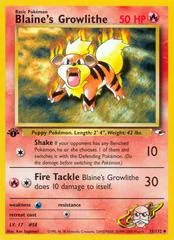 Blaine's Growlithe [1st Edition] #35