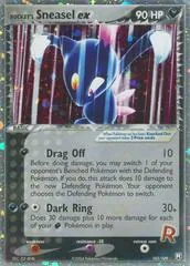 Rocket's Sneasel EX #103