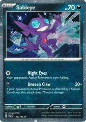 Sableye [Reverse Holo] #136