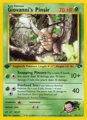 Giovanni's Pinsir [1st Edition] #24