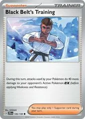 Black Belt's Training [Reverse Holo] #145