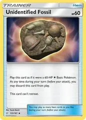 Unidentified Fossil [Reverse Holo] #155