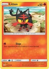 Litten [Reverse Holo] #26