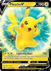 Pikachu V #SWSH198