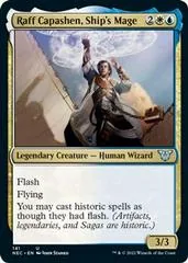 Raff Capashen, Ship's Mage