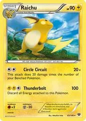 Raichu [Reverse Holo] #43