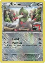 Fraxure [Crosshatch Reverse Holo] #87