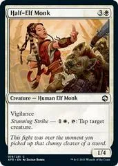 Half-Elf Monk [Foil] #19