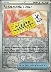 Redeemable Ticket [Reverse Holo] #156