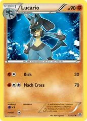 Lucario [Reverse Holo] #77