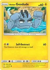 Alolan Geodude [Reverse Holo] #34