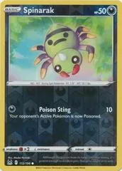 Spinarak [Reverse Holo] #112