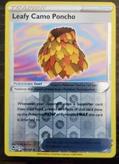 Leafy Camo Poncho [Reverse Holo] #160