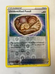 Unidentified Fossil [Reverse Holo] #165