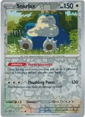 Snorlax [Reverse Holo] #143
