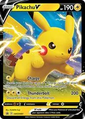 Pikachu V [Jumbo] #SWSH061