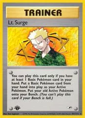 Lt. Surge [1st Edition] #101
