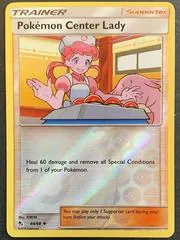 Pokemon Center Lady [Reverse Holo] #64