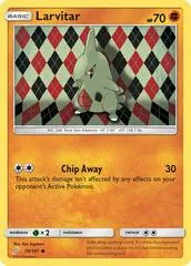 Larvitar [Reverse Holo] #79