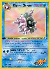 Misty's Cloyster [1st Edition] #29