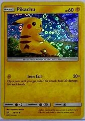 Pikachu [Sequin Holo] #28