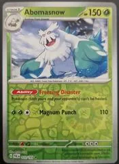 Abomasnow [Reverse Holo] #11