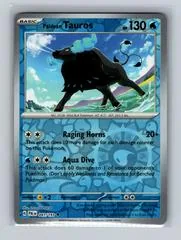 Paldean Tauros [Reverse Holo] #41