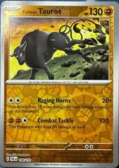 Paldean Tauros [Reverse Holo] #108