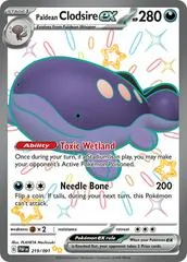 Paldean Clodsire ex #219