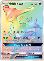 Virizion GX #217